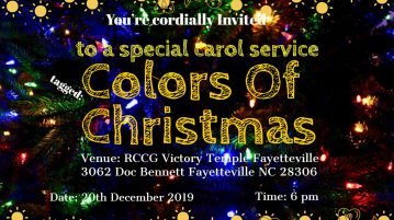 RCCG Victory Temple 3062 Doc Bennett Rd Fayetteville, NC 28360